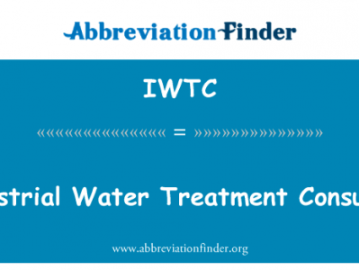 工业水处理咨询英文定义是Industrial Water Treatment Consulting,首字母缩写定义是IWTC