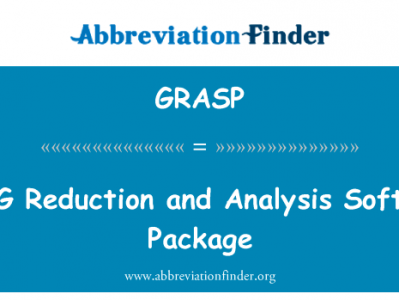 龚减少和分析软件包英文定义是GONG Reduction and Analysis Software Package,首字母缩写定义是GRASP