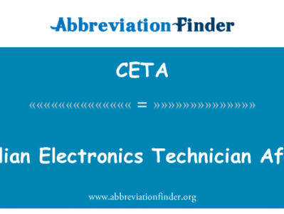 民用电子技术员漂浮英文定义是Civilian Electronics Technician Afloat,首字母缩写定义是CETA
