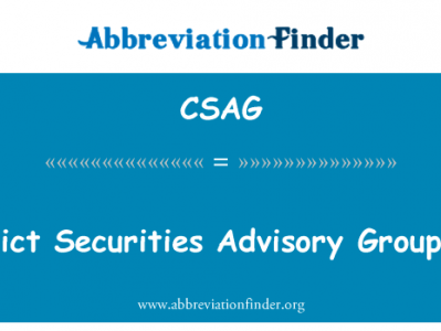 冲突证券咨询集团股份有限公司英文定义是Conflict Securities Advisory Group, Inc,首字母缩写定义是CSAG