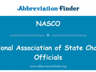 国家慈善机构官员全国协会英文定义是National Association of State Charity Officials,首字母缩写定义是NASCO