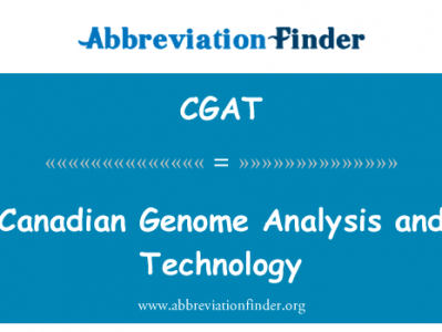 加拿大基因组分析与技术英文定义是Canadian Genome Analysis and Technology,首字母缩写定义是CGAT