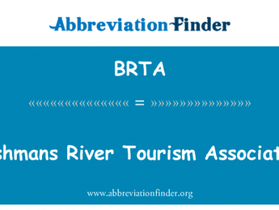 Bushmans 河观光协会英文定义是Bushmans River Tourism Association,首字母缩写定义是BRTA