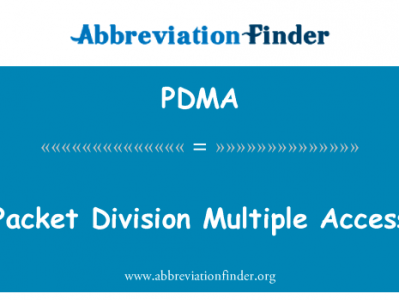 包分多址接入英文定义是Packet Division Multiple Access,首字母缩写定义是PDMA