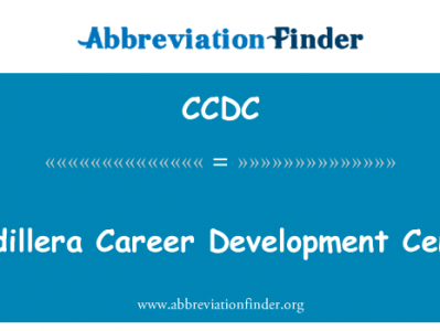 科迪勒拉职业发展中心英文定义是Cordillera Career Development Center,首字母缩写定义是CCDC